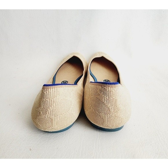 Rothy's The Flat Retired Sahara Gold Giraffe Print Flats size 11 - Picture 6 of 12